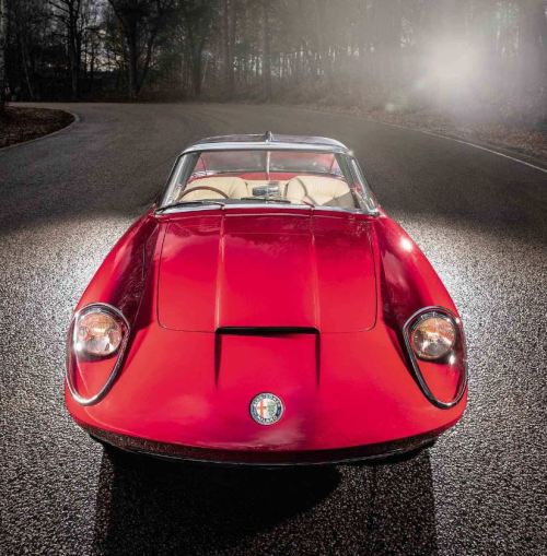 vintageclassiccars:  1959 Alfa Romeo Tipo 6C 3000CM Superflow IV designed by Pininfarina - this is the one and only survivor.