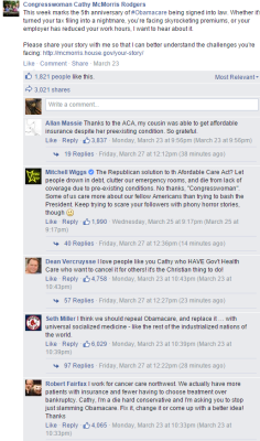 micdotcom:Republican leader asks for Obamacare horror stories on Facebook, gets the exact opposite So that didn’t go as planned. Not that this should come as a surprise.