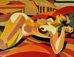 engelart:   “reclining nude”, 1990 by Norman Engel  