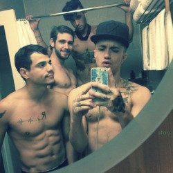 gays-t-a-r-s:  Levi Karter, Jake Bass, Duncan Black and Ricky Roman   Masters of Sex.