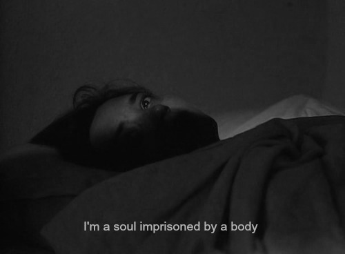 ensaab:  Je vous salue, Marie,1985  if i didnt have a body id feel either direction is a blessing and a curse 