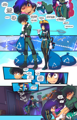 thebootydoc:  Deku &amp; Froppy Smash #02 Sorry for flooding the page with 10 panels. Just wanted to get the setup out of the way!