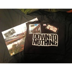 Got my Down To Nothing CD.. So good!!!! #downtonothing #lifeonjames