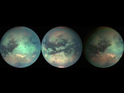 featherandarrow:  Titan aka the Mermaid Moon  the universe is just so unebelieveably awesome