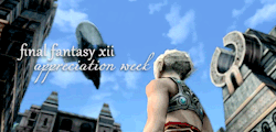 IT’S TIME TO SHOW FINAL FANTASY XII THE LOVE IT DESERVES!May 10th to May 17th, we will be celebrating just how much we love ffxii by having a week long appreciation for the video game! The posts can be anything from gifs, graphics, edits, fanart and