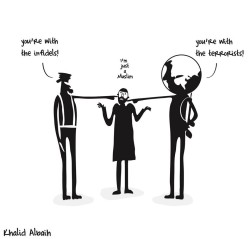 notdeadbabies:  One Muslim Cartoonist’s Reaction to the Charlie Hebdo Shootings