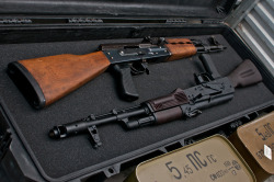 fmj556x45:  Yugoslavian M70B1 on NDS reciever and Waffen Werks AK-74 