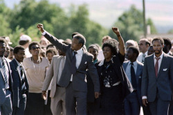BACK IN THE DAY |2/11/90| Nelson Mandela was freed from Victor-Verster Prison in South Africa after 27 years.