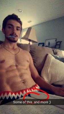 kambreycollins:  Click below to watch some short videos.    An absolutely gorgeous hotty with great abs and big smooth dick. Watch the vid where he shoots.  