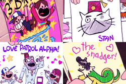 fuckyeahgravityfalls:  saisai-chan:  the Pines family + Drawing i like how Mabel, Dipper, and Stan all have really cutesy art styles… and then you have Ford edit: so it was pointed out to me that i forgot Stan’s drawing in Dipper and Mabel’s Guide