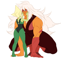 happyds:  someone asked for jaspidot size comparison and I cant draw romance so you get this instead 