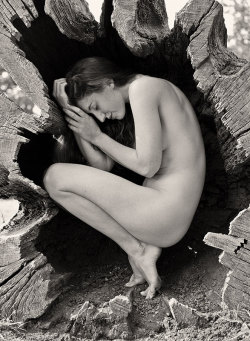 funculo:  Katy_T and the fallen tree 5 by