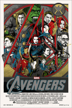 thepostermovement:  The Avengers by Tyler Stout