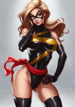 dandon-fuga: Ms. Marvel ♥  PatreonGumroad   