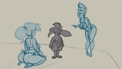 I’m making an animation short with Plebs for Mascot Jam on Newgrounds. This is some kind of preview for ti. Will post more progress soon.  Twitter  Newgrounds   DeviantArt  Youtube   