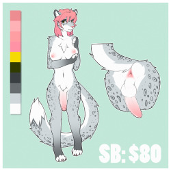 Hey everyone, I urgently have to pay some things&hellip; so here&rsquo;s a dickgirl snow leopard adopt c:It ends in March 19 at 7:00 p.m. check the date and hour here c: SB: ๠AB: 趚Min bid increase ŭPaypal onlyPayment must be done within 24 hours