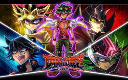 megamanexe7:  Transformation Forms of the 5 Yu-Gi-Oh! protagonists - Muto, Jaden Yuki, Yusei Fudo,Yuma Tsukumo, and Yuya Sakaki all in Transformed states!! 