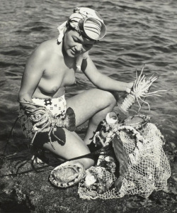 semioticapocalypse:  Yoshiyuki Iwase. Ama diver, 1955 [::SemAp::] 
