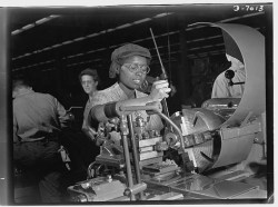 plannedparenthood:  “Though largely ignored in America’s popular history of World War II, Black women’s important contributions in World War II factories, which weren’t always so welcoming, are stunningly captured in these comparably rare snapshots