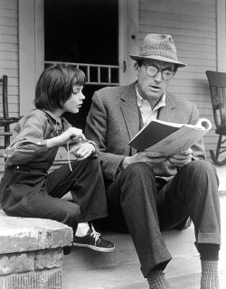 the60sbazaar:  Mary Badham and Gregory Peck