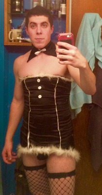 The-Furry-Bin:  Someone On My Fetlife Wanted To See Me Wearing My Drag Outfit Again.