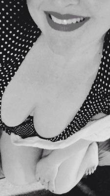 curiouswinekitten2:  mischievouschivette:  Thank you for hosting an amazing theme day!  @curiouswinekitten2  Thank you gorgeous for submitting to black and white Wednesday ⚫⚪❤⚪⚫  I was going for the sweet and innocent look.  Anyone buying it?
