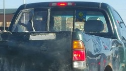 scottbaiowulf:  punchsportsandpunchlines:  Saw a dude who had a small stained glass Goku in the rear window of his beat to shit Toyota Tundra today    Benedictus qui venit in nomine Goku 