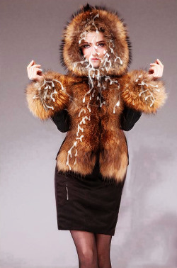 NSFW Tumblr : cum on fur coats