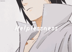 raikis:  For him.. Your life weighed more that the village. All for the sake of his beloved brother… He had to fight you, and die before your eyes. For the sake of Konoha’s peace, and more than anything, for you… Uchiha Sasuke. He wanted to die