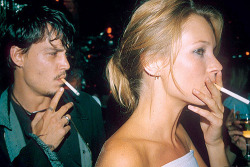furahax:  telesc-ope:  Johnny Depp and Kate Moss i love them so much   http://furahax.tumblr.com/