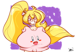 theycallhimcake:  stunsfw:  I’ve been wanting to draw fanart of @theycallhimcake ‘s Cassie but I’m never sure how big to draw the boobles   I’d say ya did a pretty dang good size, also you people and givin’ me the ponytail cassie urges…
