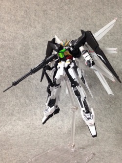Ani-Plamo:  1/144 Hg Gundam Xx (X-Cross) By Moririn Kits Used: Hgaw Gundam Dx Hg