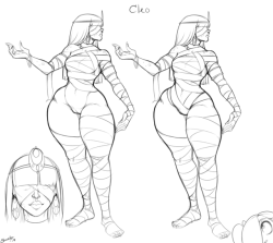 supersheela: Redesign of an old character for some Halloween fun we have all planned that I’ll be working on over the next few days (it’s all sketched out, just need to clean it.) Gosh, I wonder who else might be in it? We see you there Mimi. Consider