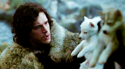 iheartgot:  Even in Winterfell, as a kid before the wolves, Jon was the bastard. He was the odd one out. The rest of them are all brothers and sisters. He’s only a half-brother, so he’s not as closely tied to them … So he’s of them, he’s part