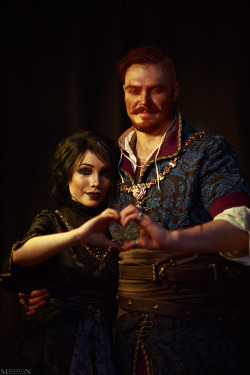   Everlasting Lovers for St. Valentines Day  Igor as OlgierdAnnkreuz as Irisphoto, make-up by me https://www.instagram.com/milliganvick/