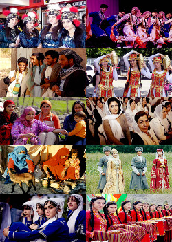 paganmins:  A snapshot of Asia’s cultural and ethnic diversity.  West Asia: Assyians, Azeri, Mizrahi Jews, Armenians, Kurds, Druze, Bedouin, Circassians, Georgians, Turkmen Central Asia: Uzbek, Tajik, Kazakh, Kyrgyz, Uyghur, Pashtun, Hazara, Tatar,