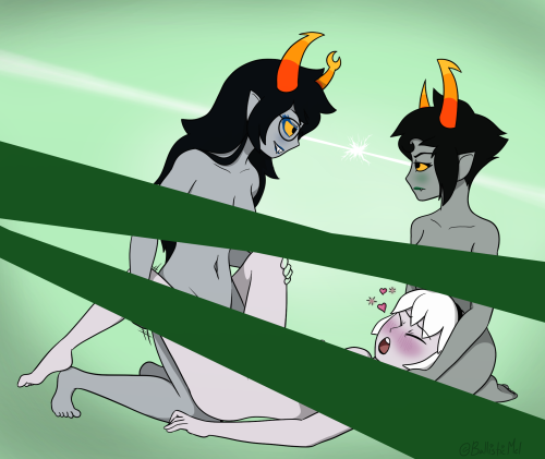 weaponofmassmelissa:   Commission I didn on TWITTER of a futa Vriska ramming rose while Kanaya watches.  ==&gt; [CLICK HERE] &lt;== TO SEE IT UNCENSORED ==&gt; [CLICK HERE] &lt;== IF YOU WANT A COMMISSION BY ME! 