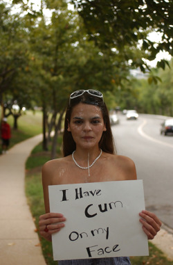 hahahah this is great&hellip; like the idea.. would be so great for a cuckcake to make my slut of a wife walk home like this 