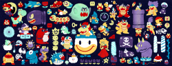 krakenfinsoup:  what if i drew everything from super mario world 