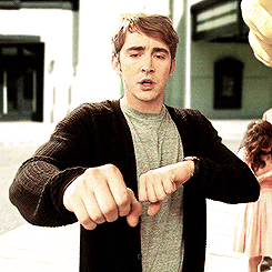 leepace71:Ned The Piemaker (trying to shoo away a doomed pigeon).. Pushing Daisies, Season 1, Ep. 04, (Pigeon)..