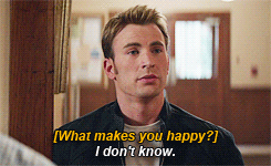 thisbucky:  Steve   making me cry: part 1   so glad he’s still gonna be captain America in the movies