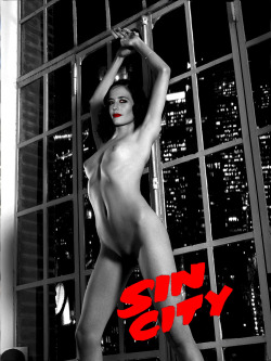 somegreatcelebfakes:  “Too racy?” Okay, here’s a new Sin City 2 poster of Eva Green for you, MPAA. (more Eva Green fakes)