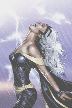 women-of-marvel:  &ldquo;I am a woman, a mutant, a thief, an X-Men, a lover, a wife, a queen. I am all these things. I am Storm, and for me, there are no such things as limits.&rdquo; 