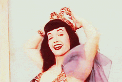 Sex vintagegal:  Happy Birthday Bettie Page (April pictures