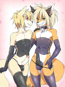 foxxpi:   Naughty Furry Femboys Requested by: anon  Hope YOU enjoy  -Liv  