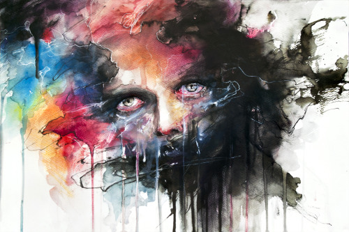 asylum-art:Watercolors by Silvia Pelissero a.k.a. Agnes CecileDeviantArtSilvia Pelissero was born in 1991, Rome. She is an Italian painter best known as agnes-cecile. She went in an art high school in Rome, than she has continued as a self-taught.