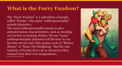 clean-furry-fuzzbutts:  The furry subculture! Now with visuals! Hope you all enjoy c: