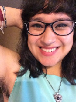 magalianelefriend:  Embracing my natural pits was one of the best decisions I’ve made. I was at a low point in my life where I felt everything was out of my control but allowing my armpit hair to grow empowered me and reminded me of my agency. Long