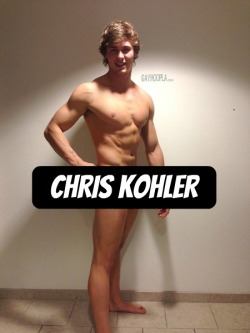 CHRIS KOHLER at GayHoopla - CLICK THIS TEXT to see the NSFW original.  More men here: http://bit.ly/adultvideomen