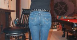 Just Pinned to Jeans - Mostly Levis: Woman in Levis jeans - before a good spanking ;-) Visit my &ldquo;Girls in Jeans&rdquo; blog here: http://ift.tt/2arY9AG http://ift.tt/2jsFkC0 Please visit and follow my other Jeans-boards here: http://ift.tt/2dlnTBk